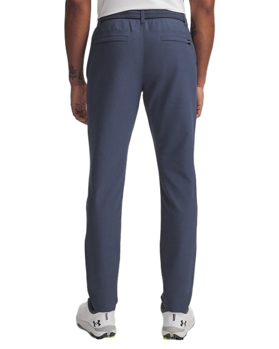 Under Armour CGI Tapered Winter Golf Trousers - downpour grey on back model