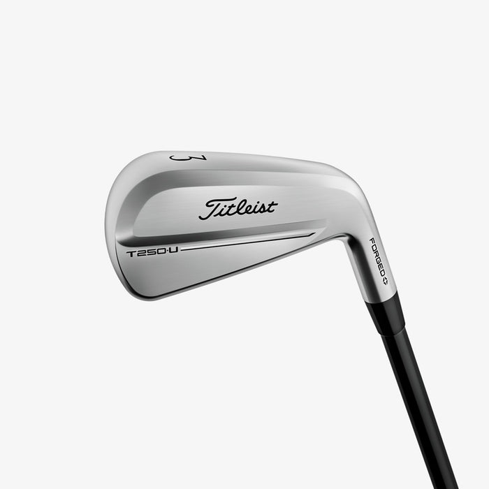 Titleist T250U Utility Iron back plate view