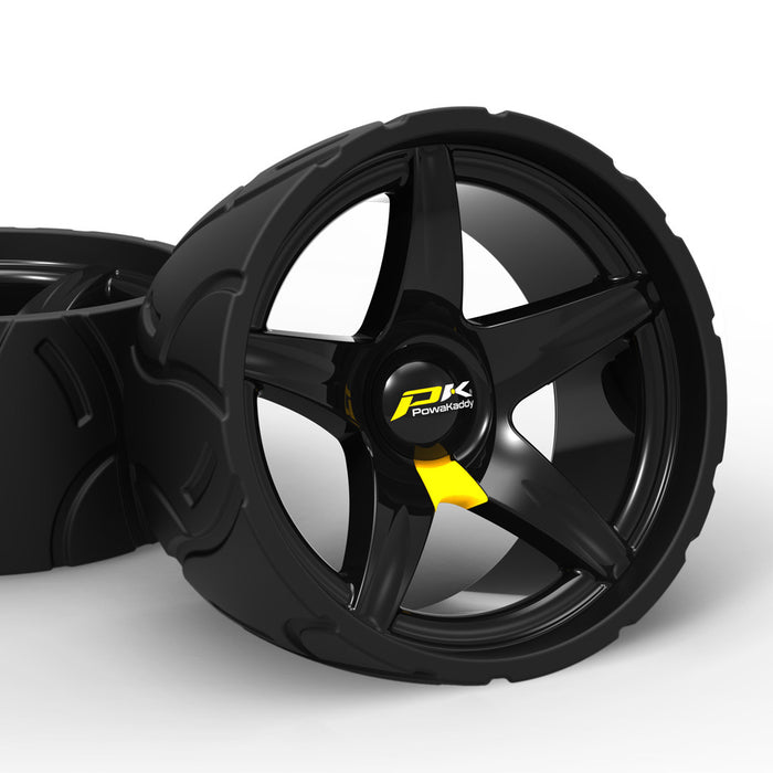PowaKaddy Wide Sports Wheels