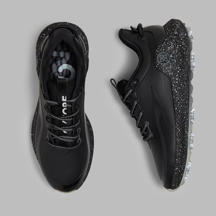 Black Gfore spiked golf shoes