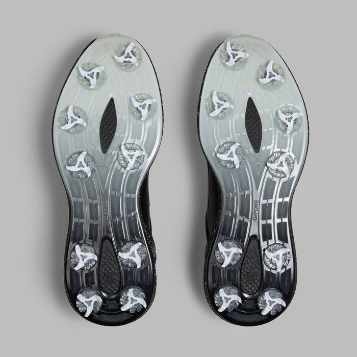 Black Gfore spiked golf shoes
