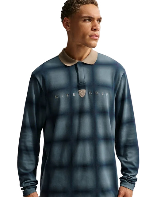 Nike Dri-FIT Fairway Fresh Long Sleeve Golf Polo Shirt