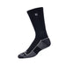 FootJoy ProDry Crew Golf Socks in Navy. Logo clearly seen and crew rolled up