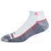 FootJoy ProDry Sport Golf Socks in white with red and navy accents
