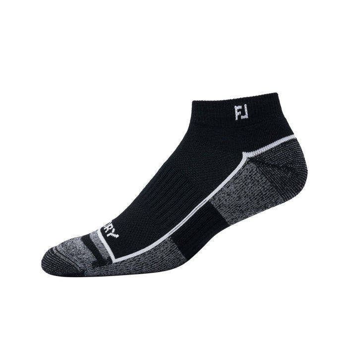 FootJoy ProDry Sport Golf Socks in black with white accents
