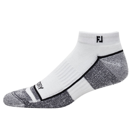 FootJoy ProDry Sport Golf Socks in white with black sole accents