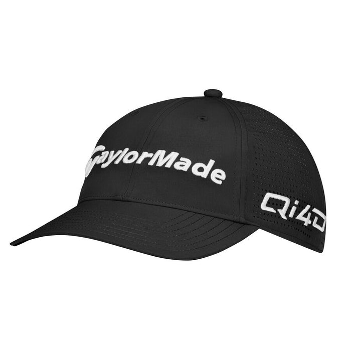 TaylorMade Tour Preferred Litetech Qi4D Golf Hat in black