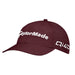 TaylorMade Tour Preferred Litetech Qi4D Golf Hat in burgundy