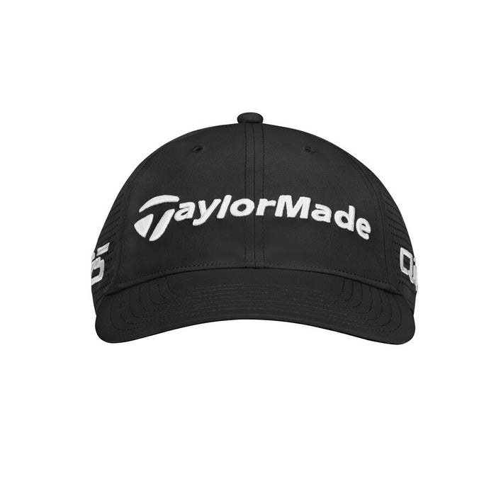 TaylorMade Tour Preferred Litetech Qi4D Golf Hat showing the hat face on clearly showing the taylormade logo