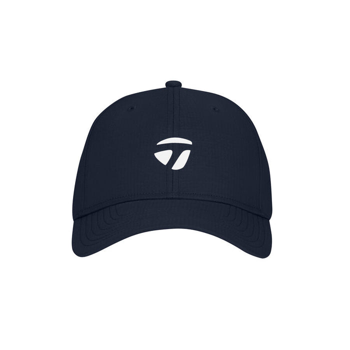 TaylorMade Radar Performance Golf Hat in navy face on showing small T logo
