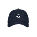 TaylorMade Radar Performance Golf Hat in navy face on showing small T logo