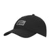 TaylorMade Hamptons Legacy Dad Golf Hat in black with grey logo