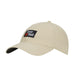 TaylorMade Hamptons Legacy Dad Golf Hat in beige sand colour