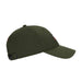 TaylorMade Hamptons Legacy Dad Golf Hat in olive green side view of the retro hat