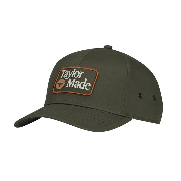 TaylorMade Newport Legacy Golf Hat in olive green