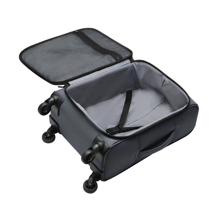 TaylorMade Performance Carry On Wheeled Suitcase laying down open