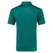 FootJoy Painted Floral Golf Polo Shirt in field green back view