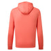 FootJoy Lightweight Midlayer Golf Hoodie in red, showing the hood clearly from behind
