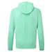 FootJoy DriRelease Knit Golf Hoodie in green, showing the back of the hoodie and knit line