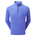 FootJoy Angled Ottoman Golf Midlayer in violet purple with black zip