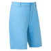 FootJoy Par Golf Shorts – Spring/Summer 2026 in blue, view of front button and zipper