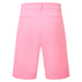 FootJoy Par Golf Shorts – Spring/Summer 2026 in pink pop, view of the back pockets and belt loops