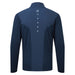 FootJoy TempoSeries Tempo Full Zip Golf Jacket in navy, showing the back panel 