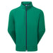 FootJoy TempoSeries Tempo Full Zip Golf Jacket in green showing navy front zip