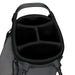 TaylorMade Storm Dry Waterproof Golf Stand Bag in grey and black, close up of 4 way divider