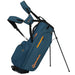 TaylorMade FlexTech Crossover Golf Stand Bag in the taylormade qi4d colour scheme on its stand. 