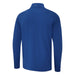 Ping Faron Jacquard Golf Midlayer in inky blu showing back of the sweatshirt