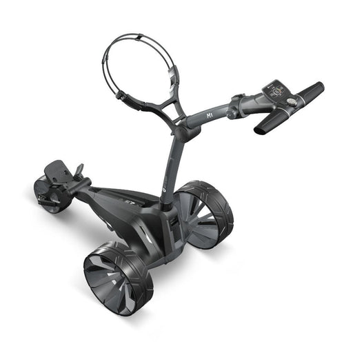 Full view of the Motocaddy M1 Electric Golf Trolley 2026