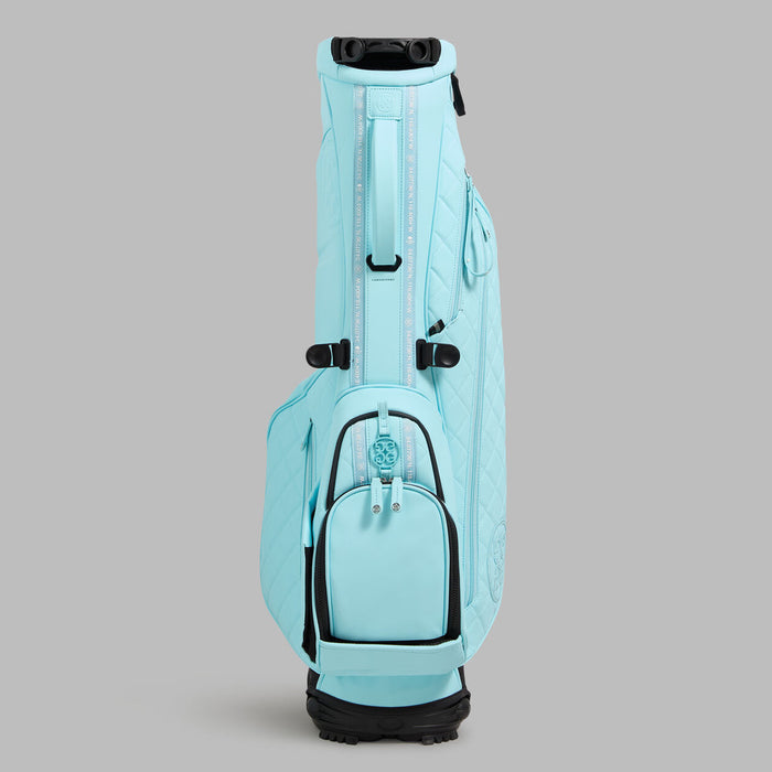 G/FORE Daytona Plus Golf Stand Bag's ball pocket and carry handle