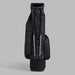 legs stand of the G/FORE Scrambled Skull & Tees Parachute Golf Stand Bag in black