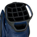 14 way top divider of the TaylorMade Deluxe Golf Cart Bag in navy