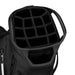 14 way top divider of the TaylorMade Storm Dry Waterproof Golf Cart Bag in Heritage icon black