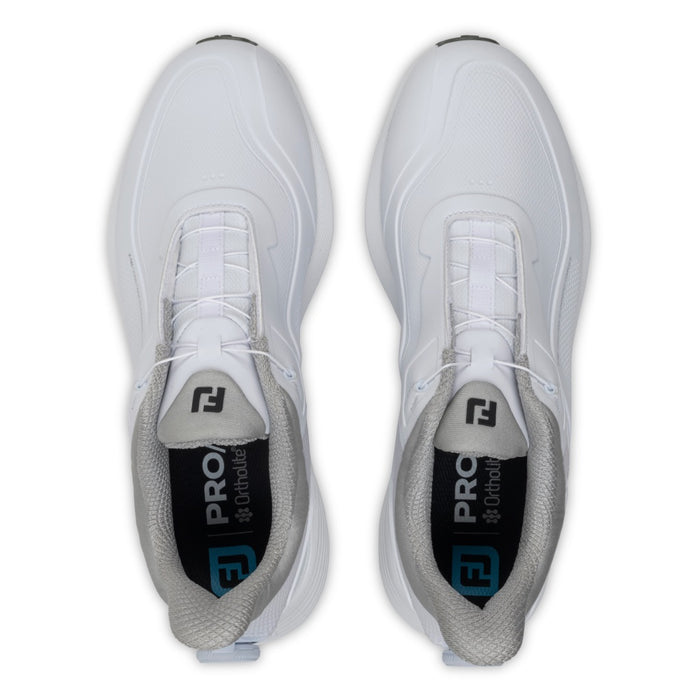 golfers view of the FootJoy PRO/SL BOA Spikeless Golf Shoes