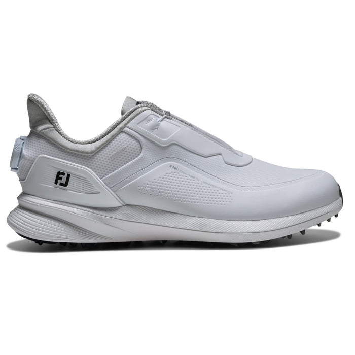 side profile of the new FootJoy PRO/SL BOA Spikeless Golf Shoes