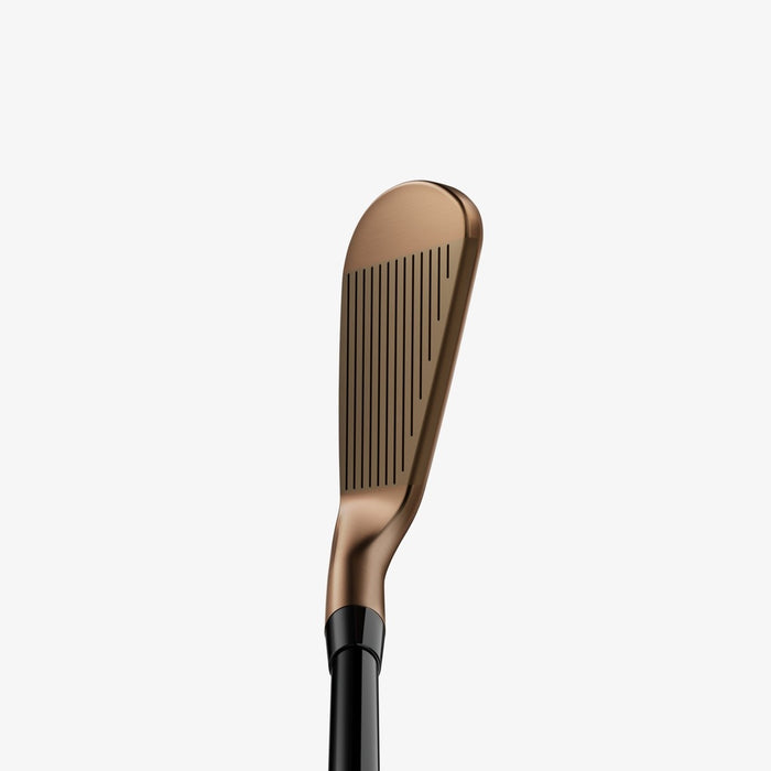 golfers view of the Titleist T150 Oil Can Limited Edition Golf Irons