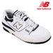 right shoe of the New Balance 550 SL Golf Shoes in white