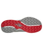 sole system on the Skechers Golf Quest Spikeless Golf Shoes in grey and red