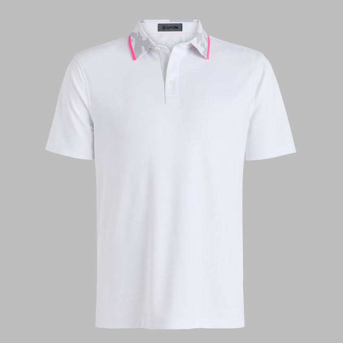 G/FORE Camo Collar Performance Pique Golf Polo Shirt
