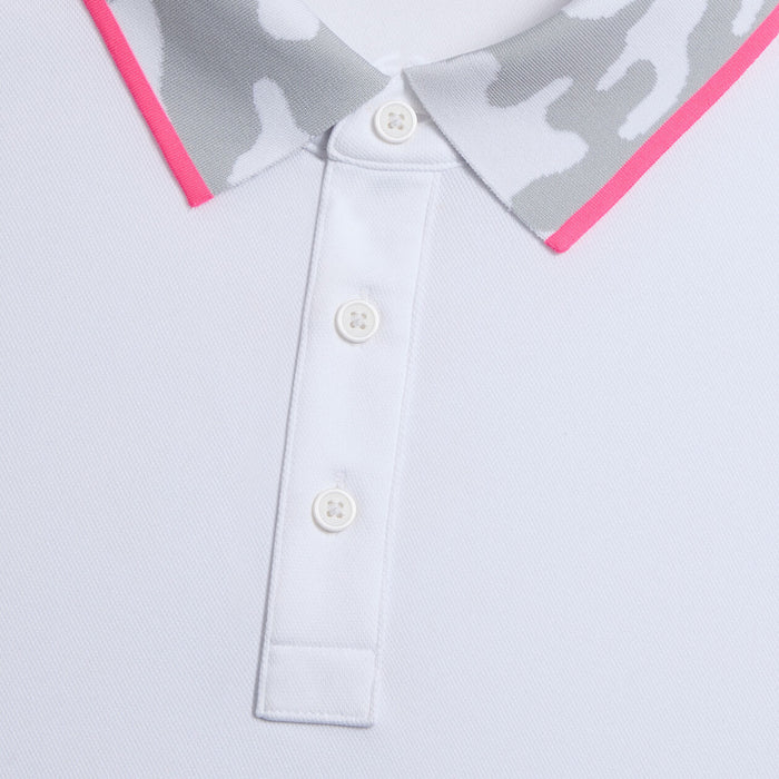 G/FORE Camo Collar Performance Pique Golf Polo Shirt