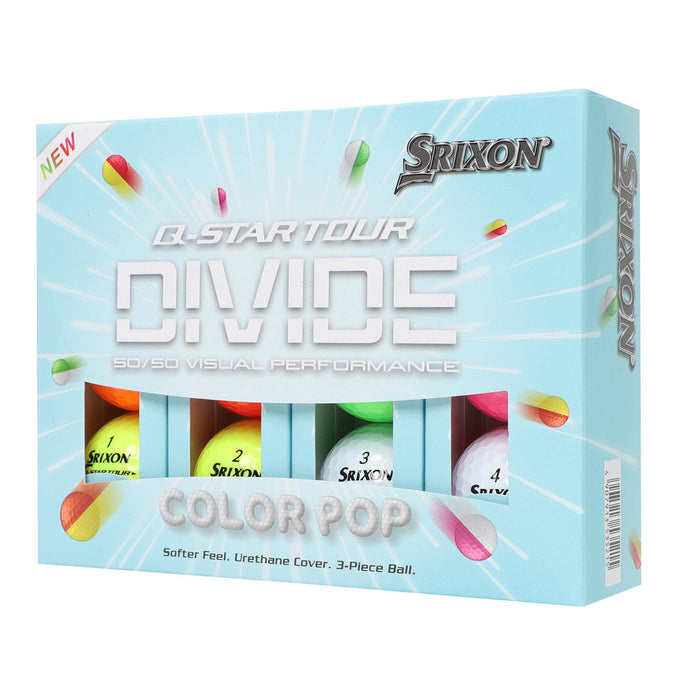 Srixon Q-Star Tour Divide Golf Balls