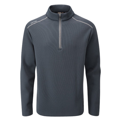 Ping Ramsey Men's Half Zip Ribbed Golf Fleece in navy