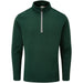 Ping Ramsey Men's Half Zip Ribbed Golf Fleece in pine green