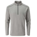 Ping Ramsey Men's Half Zip Ribbed Golf Fleece in Ash grey