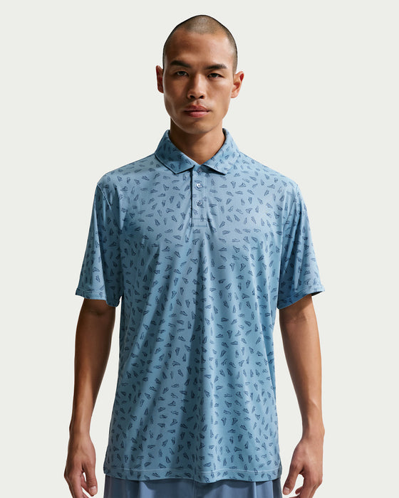 Nike Par 5 Shoe Print Golf Polo Shirt
