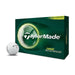 dozen box f the new Taylormade Tour Response Golf Balls 2026 with a loose golf ball on display