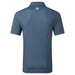 back of the FootJoy Vegas Marker Print Lisle Golf Polo Shirt